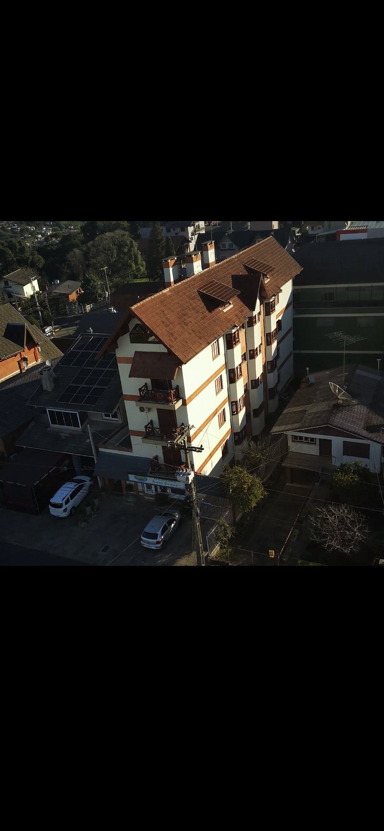 Apartamento centro Gramado fundos Vitta