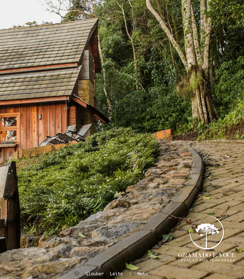 Chalé cabana da fada em Gramado