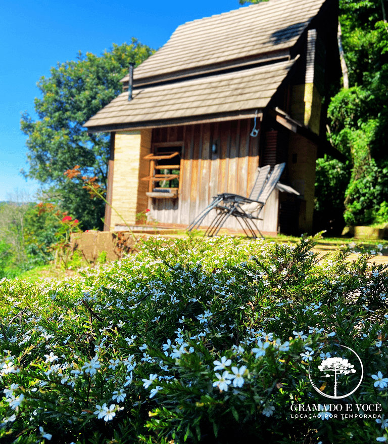 Chalé cabana da fada em Gramado