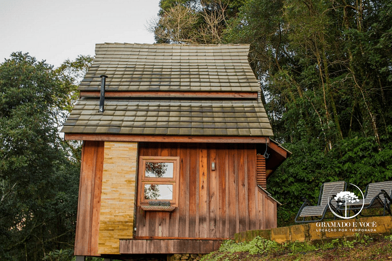 Chalé cabana da fada em Gramado
